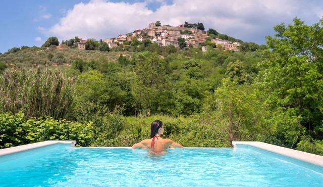 Villa Toro with breathtaking view in Motovun in Motovun
