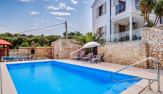 Villa VALERIE with pool and sea view in Sveti Jakov
