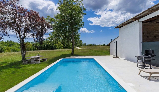 Wonderful private villa with private pool, A/C, hot tub, WIFI, TV, terrace and pets allowed in Pazin