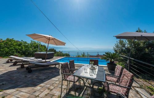 Pet Friendly Home In Bregi With House Sea View in Breza
