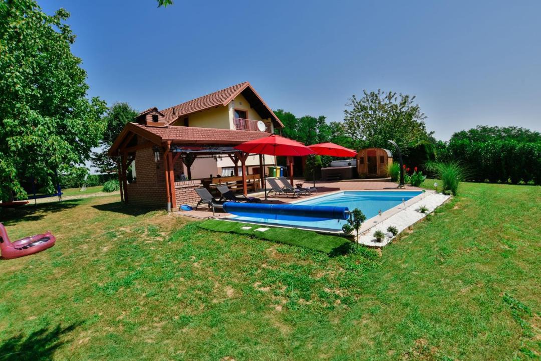 Ludbreg House | Family Fun House with Pool, Spa & Games by Destination GREEN Croatia