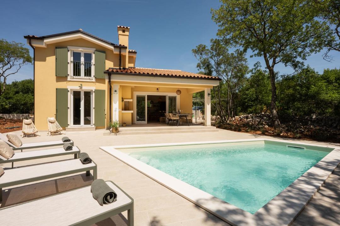 Garica Villa | VIlletta Malner-Privat Luxury Pool Retreat on Krk Island