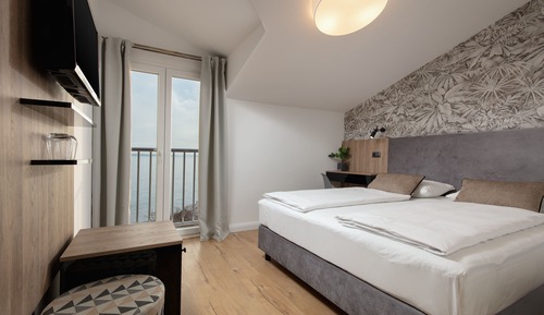 Standard Double Room, 1 Queen Bed, Sea View