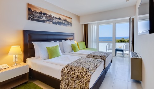 Premium Double Room, Balcony, Sea View (2+1)
