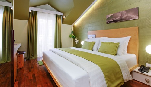 Standard Double or Twin Room, Balcony, Pool View
