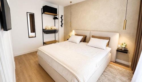 Three-Bedroom Apartment with Water View