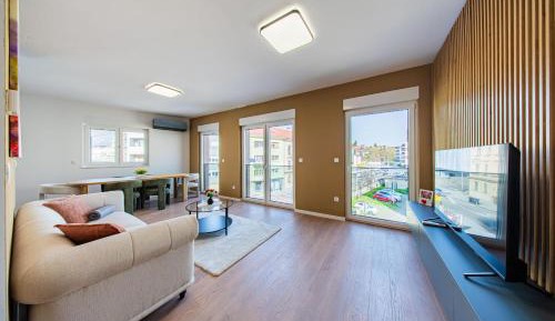 Two-Bedroom Apartment with Balcony