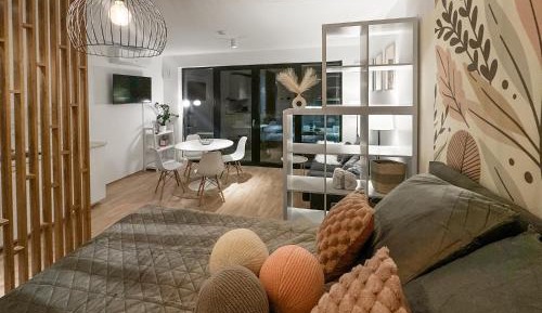 Studio Apartment with Balcony