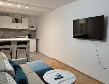 One-Bedroom Apartment with Garden View