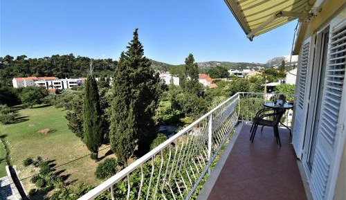 Two-Bedroom Apartment with Terrace and Garden View