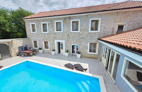 Tribalj House | Stone house with private outdoor pool