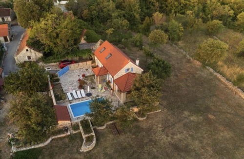 Puljane House | Peaceful Holiday Home Toma with pool in the National park Krka