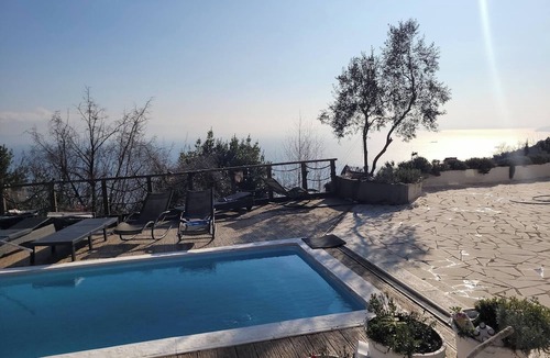 Lovran Apartment | Apartment With Heated Pool Jacuzzi sea View