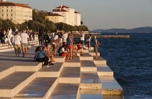 Bibinje Apartment | Apartment in Bibinje with Seaview, Balcony, Air condition, WIFI (59-2)