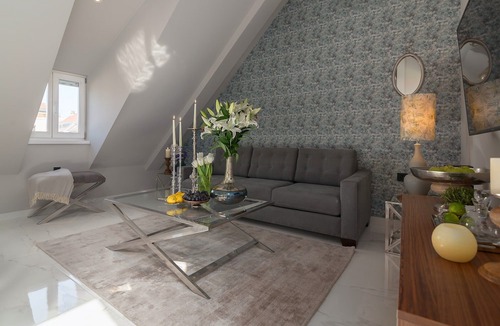 Ljubljana Old Town Apartment | Ljubljana Old Town, Beautiful Top floor apartment with Elevator