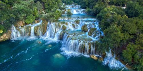 Gradina House | Mediterranean Olive WaterfallsKRKA-Croatia