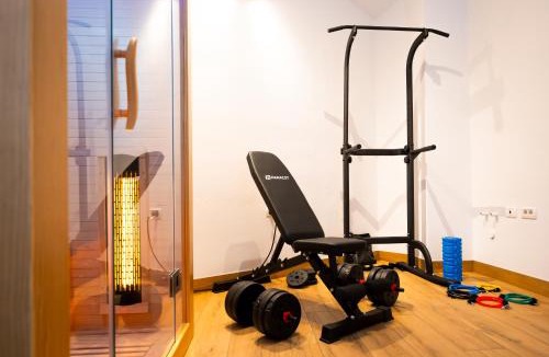 Matavun Apartment | Spacious Apartment for 8 - Sauna, Fitness, Terrace & Grill - Senozece Village