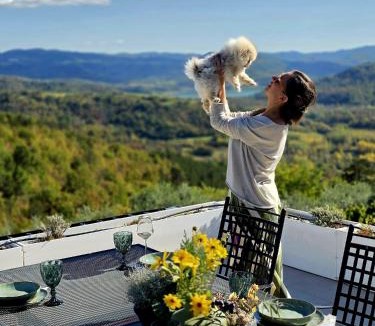 Sveti Bartol Villa | Villa with Private Pool & Lake View near Motovun, Casa Mille Olivi Heritage
