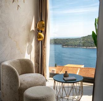 Ploce Apartment | La Dolce Villa Luxury Penthouse with Rooftop Pool & Sea View
