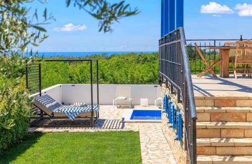 Vilanija Villa | Villa Umag Istria seaview private pool and garage by Rentistra