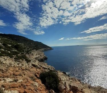 Okuklje Apartment | Apartment Bianca Mljet Komfort mit Meerblick