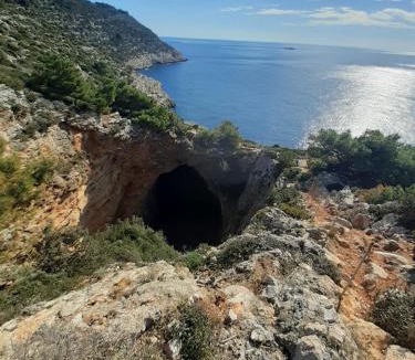Okuklje Apartment | Apartment Bianca Mljet Komfort mit Meerblick