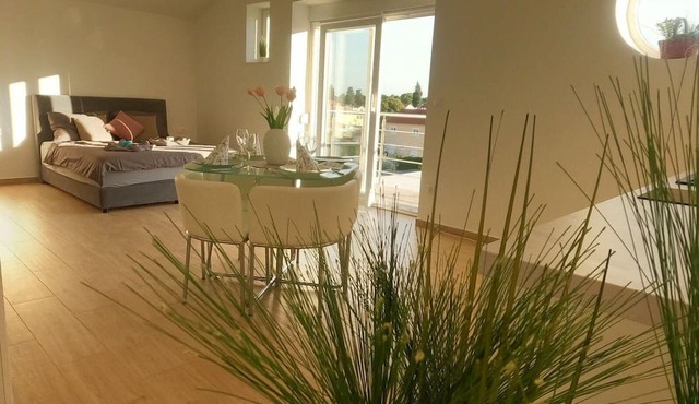 Beautiful holiday home with pool and sea views
