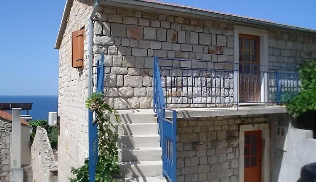 Apartment Ana with large terrace in Jelsa