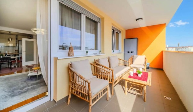 Apartment Saga With Terrace And Parking, Zagreb, Croatia