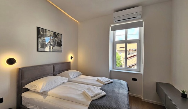 Teo Tour AS/Cozy 1-bedroom apartment with free WiFi, AC in charming Ljubljana