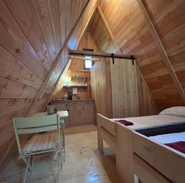 Glamping cabins