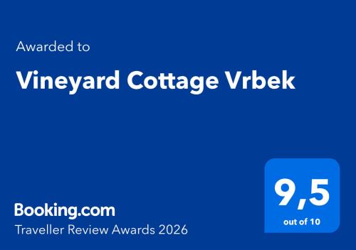 Vineyard Cottage Vrbek